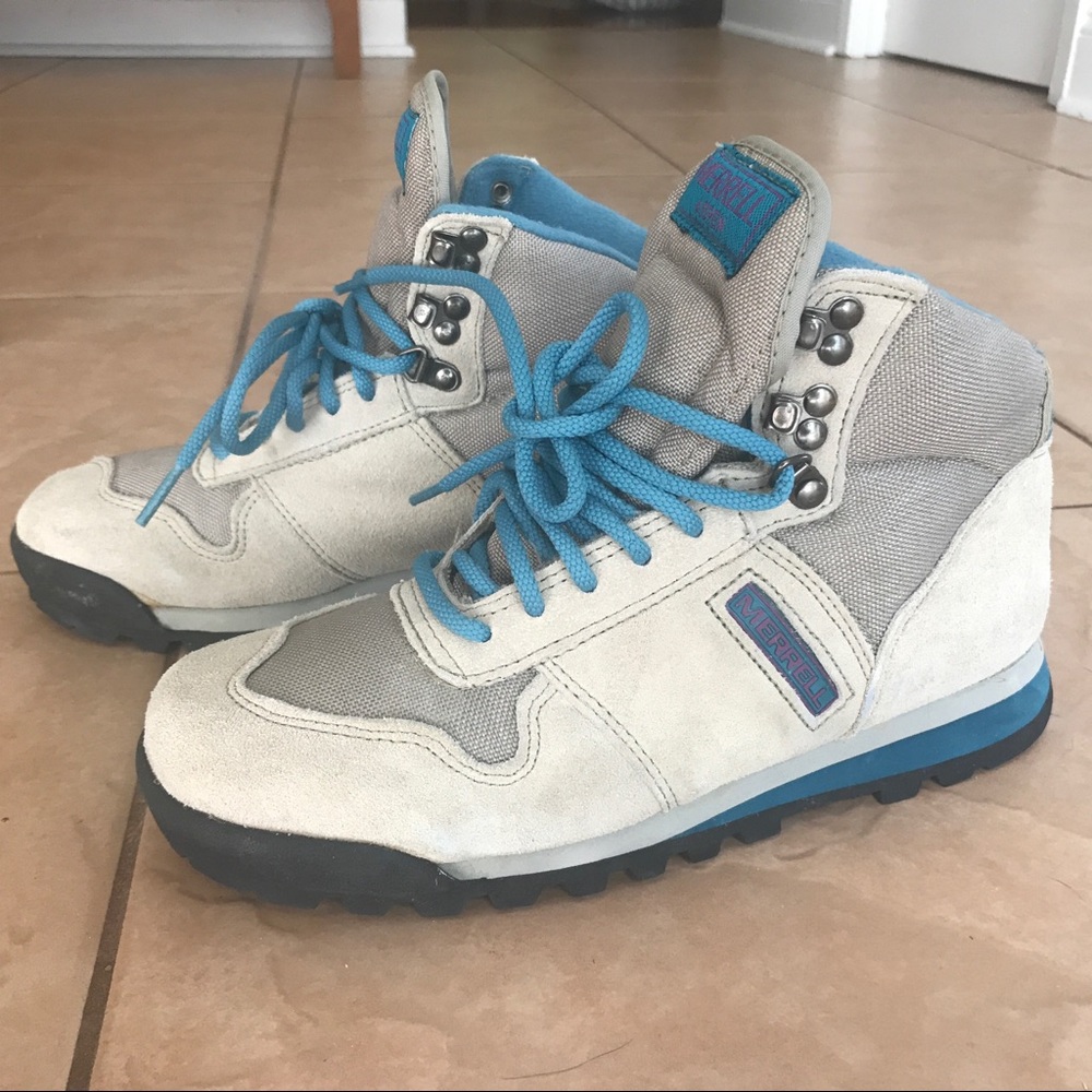 Merrell retro style hiking boots